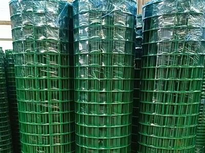 Rhwyll Wire Weldiedig Gorchuddio Plastig